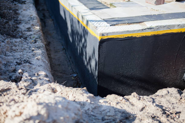Residential Waterproofing installation at a Dorr, MI home by SJ Waterproofing Pros